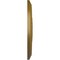 Ekena Millwork Bailey Ceiling Medallion (Fits Canopies up to 5 3/4"), Hand-Painted Gold, 18"OD x 3 3/4"ID x 1 1/2"P CM18BIGLS - alternate 4